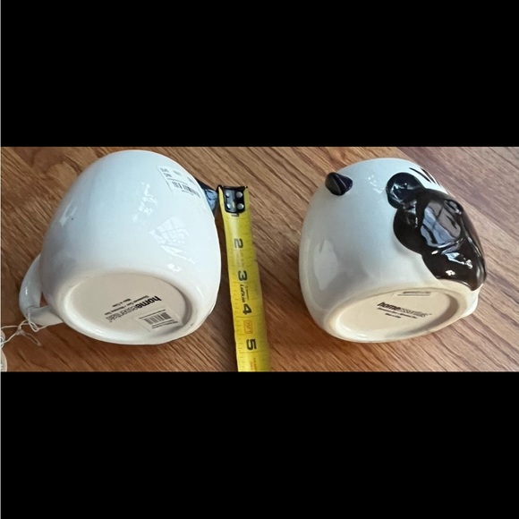 Black and White pug dog mugs one set of two - Picture 9 of 10